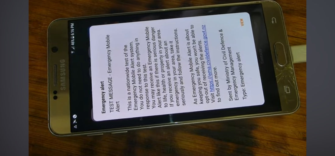 New Zealand Emergency Mobile Alerts System