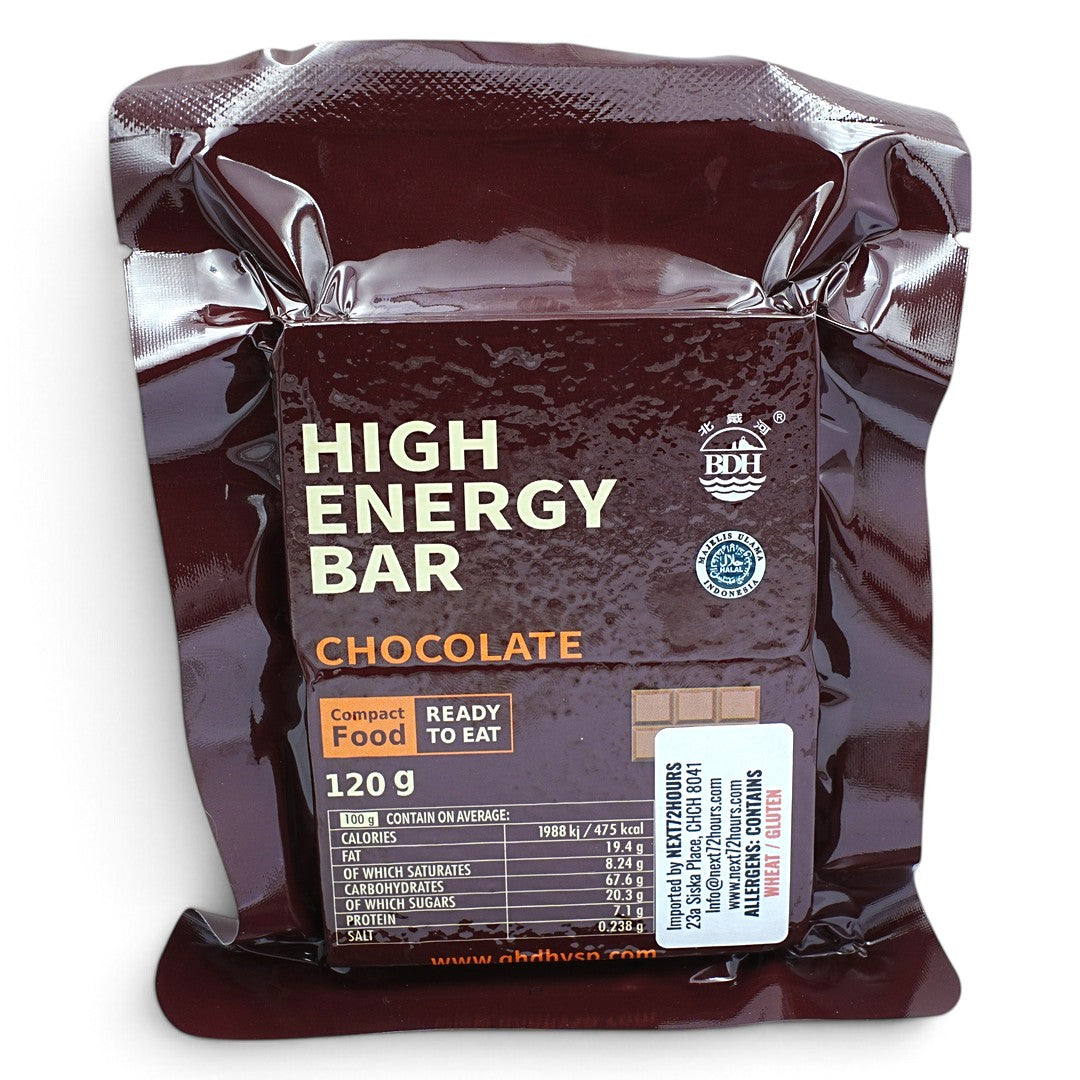 Emergency Food Survival Rations | Chocolate Flavour | 12 Pack