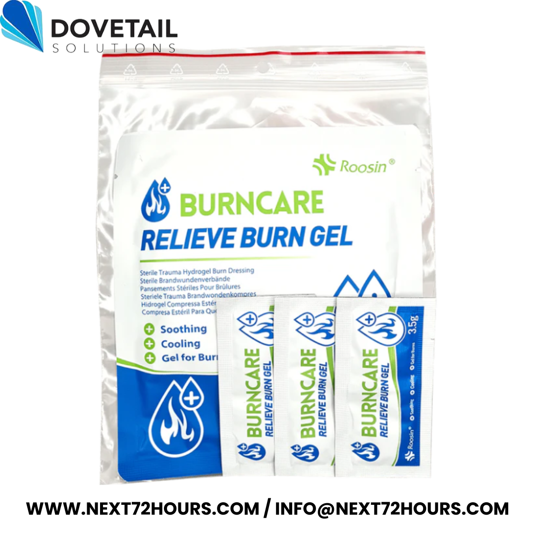 Burn Gel Supplementary Add On Pack | Disaster Preparedness NZ