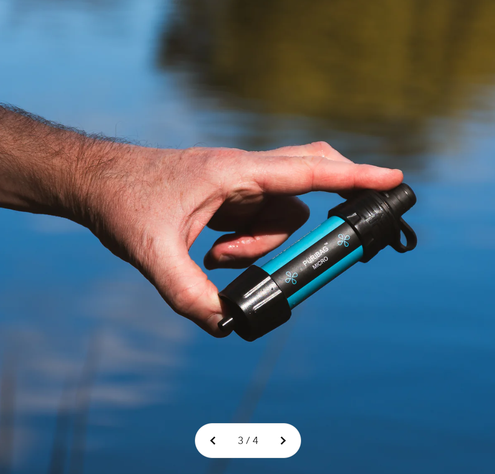 Puribag Membrane Filter Kit | Emergency Water Purification | NZ