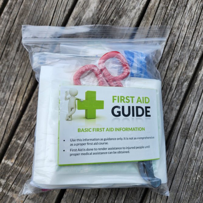 Basic First Aid Kit | Out of pack view | - Next72Hours