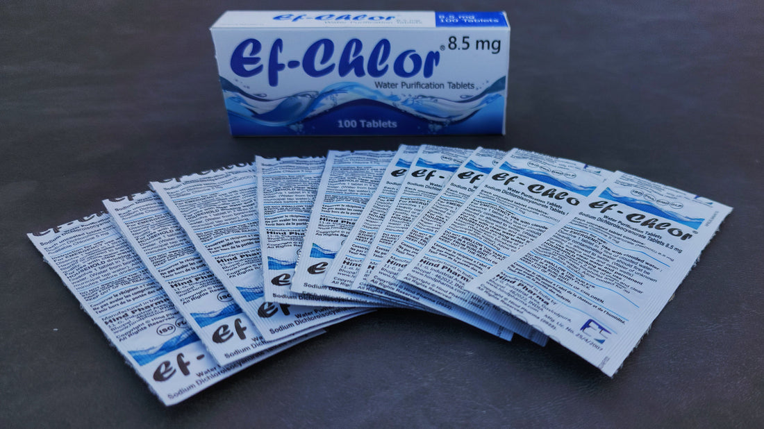 Ef-Chlor Water Purification Tablets New Zealand 