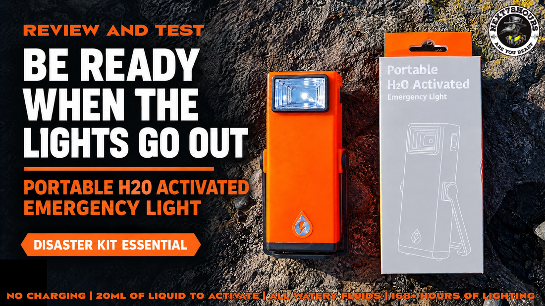 Portable H₂O-Activated Magnesium Emergency Light - Product Review N72H