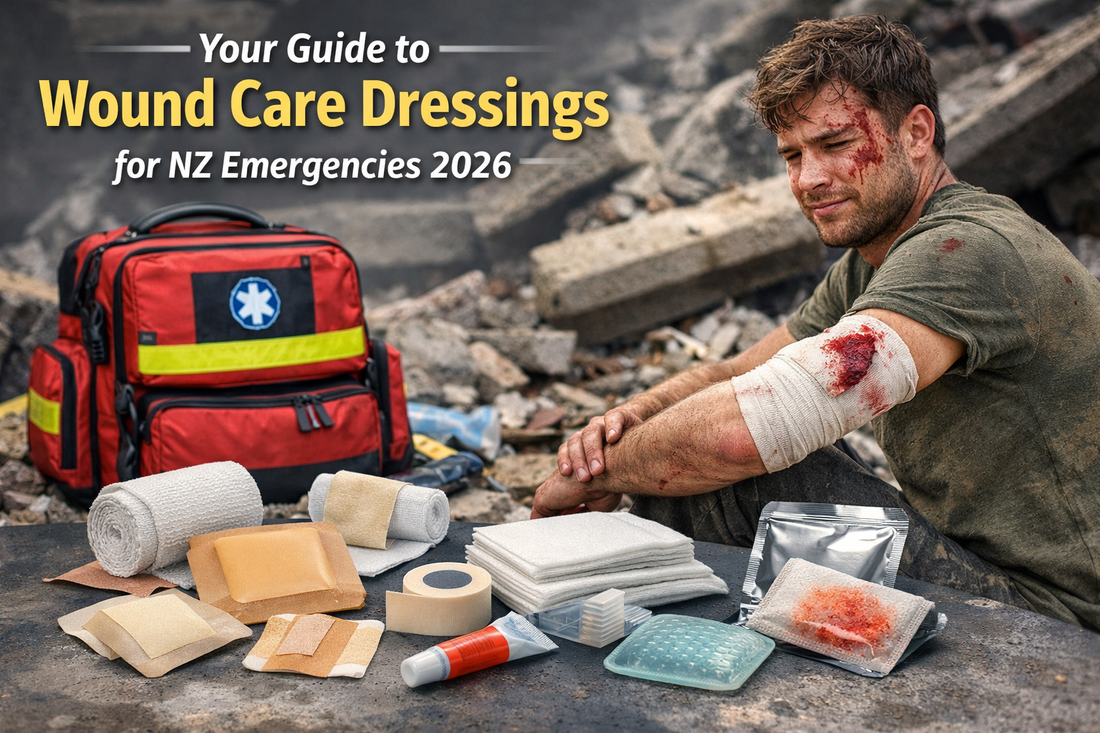 New Zealand Disaster Preparedness - Wound Care Dressings Blog 