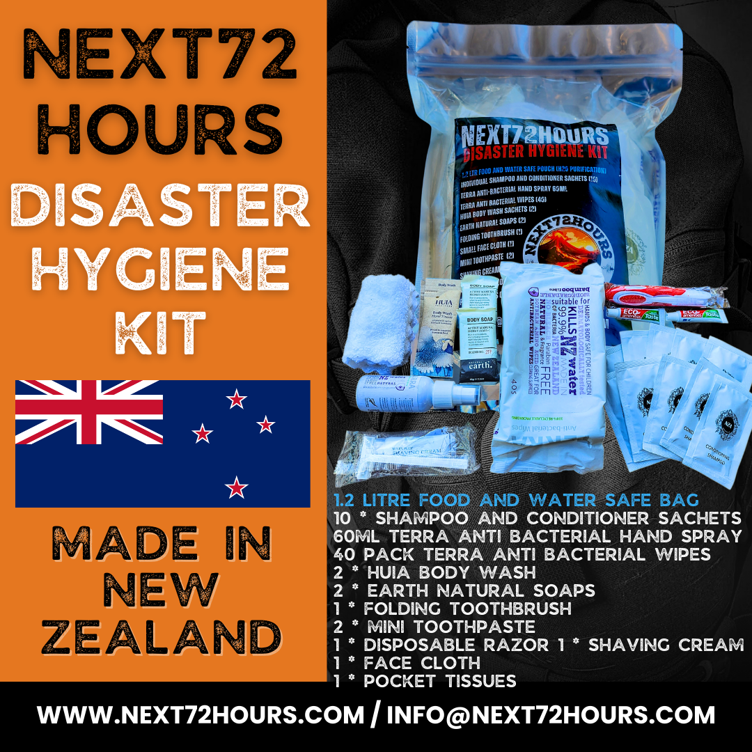 DISASTER HYGIENE KITS AND FIRST AID KITS NEW ZEALAND