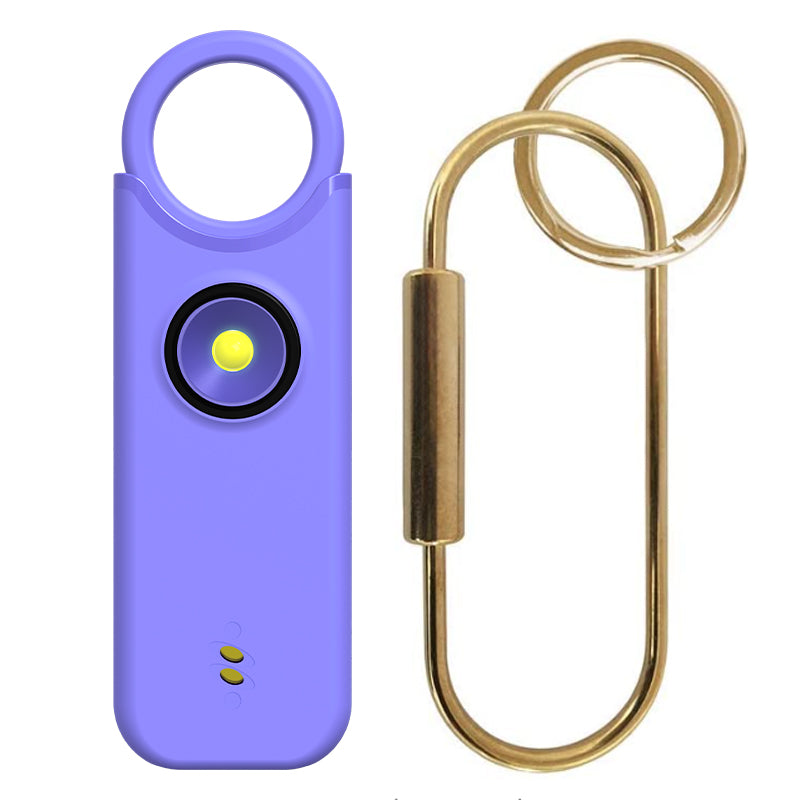 Personal Safety Alarms NZ | Lavender with Key Ring
