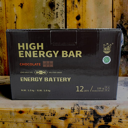 Emergency Food Survival Rations | Chocolate Flavour | 12 Pack
