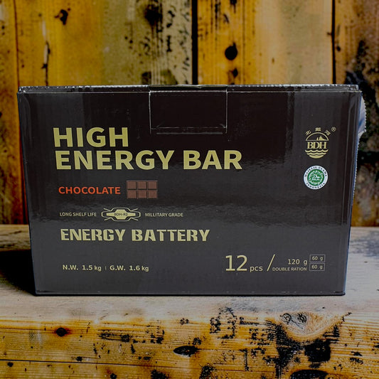 Emergency Food Survival Rations | Chocolate Flavour | 12 Pack