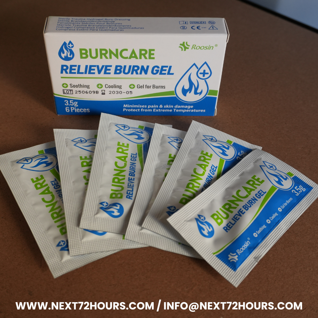 New Zealand Survival Kit Addition Burn Gel Add on 