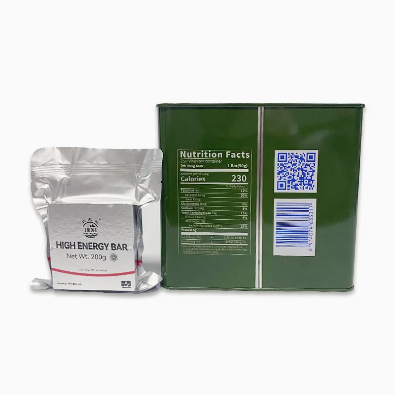 Emergency Food Rations | Original | 20 Year Shelf-Life | Front View 