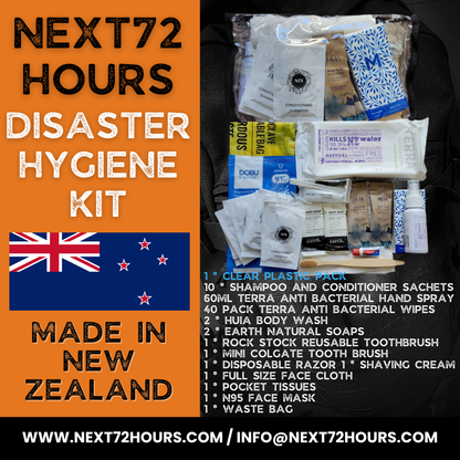 New Zealand Emergency Survival Kit – Headlamp, Radio & Tools