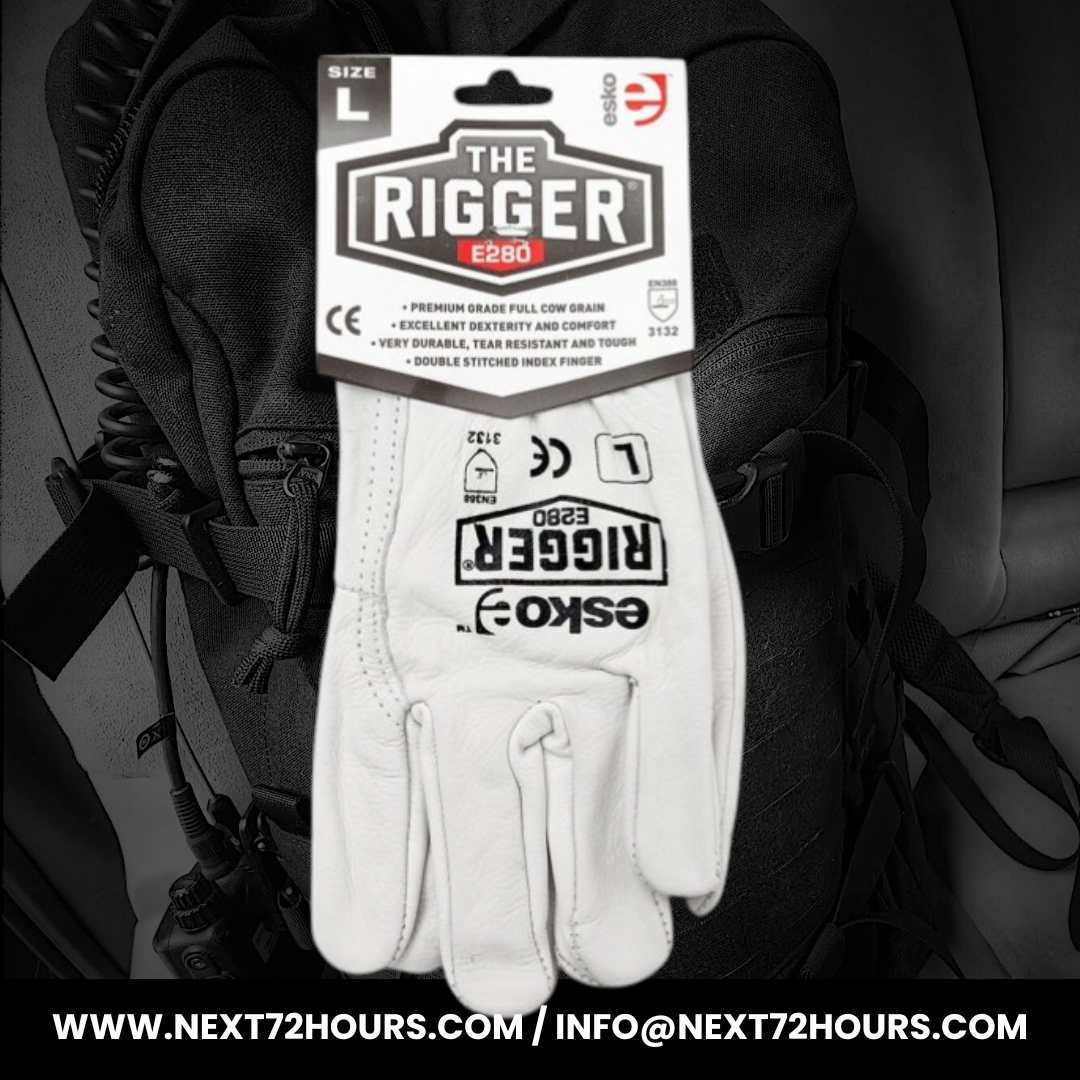 Esko The Rigger Premium Cowhide Glove | Premium Disaster Preparedness