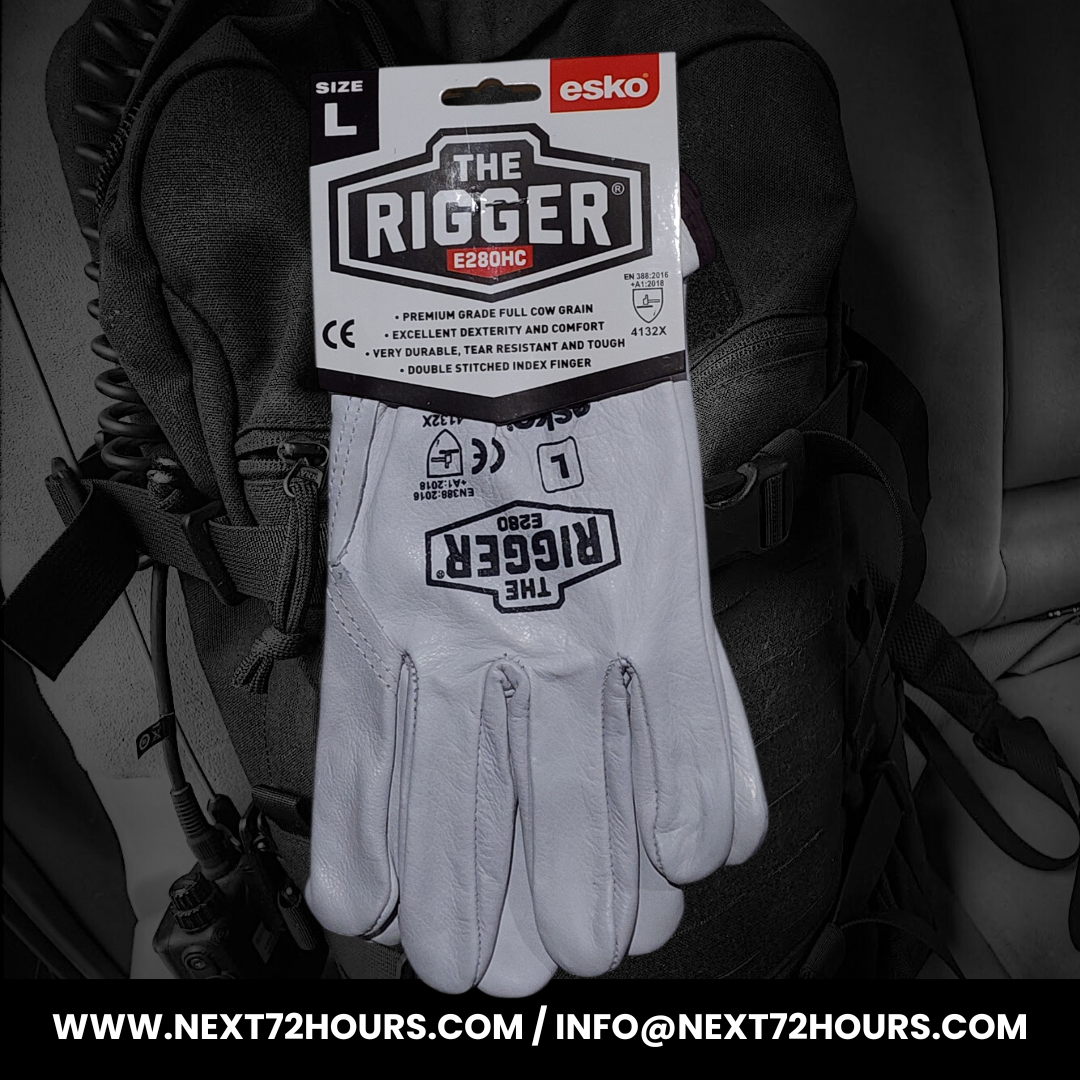 Esko The Rigger Premium Cowhide Glove | Premium Disaster Preparedness
