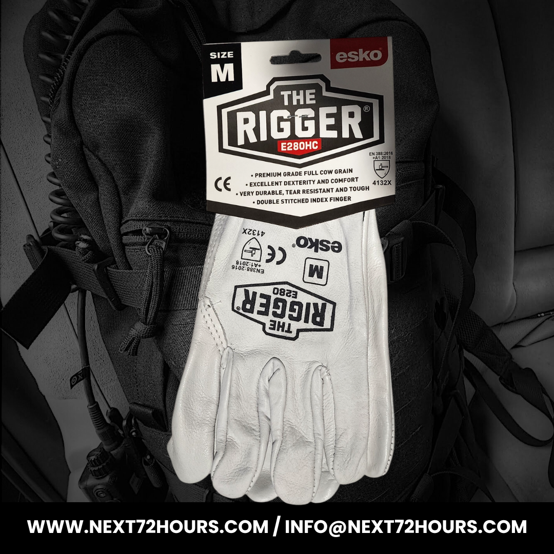 Esko The Rigger Premium Cowhide Glove | Premium Disaster Preparedness