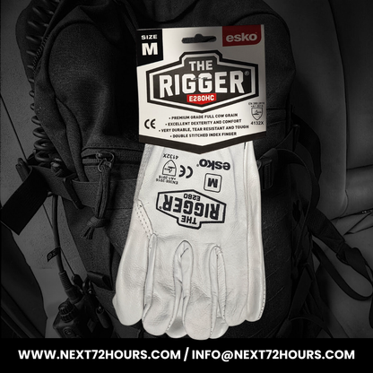Esko The Rigger Premium Cowhide Glove | Premium Disaster Preparedness