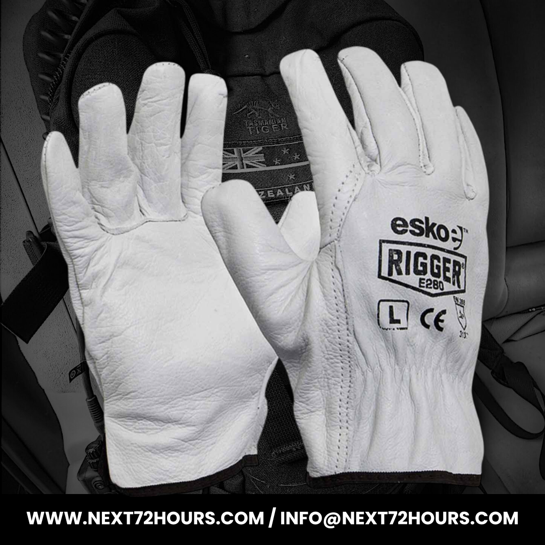 Esko The Rigger Premium Cowhide Glove | Premium Disaster Preparedness