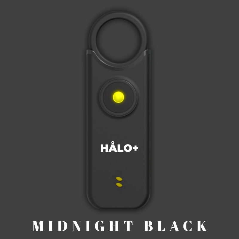 135dB Personal Safety Alarm / Personal Panic Alarm NZ | MIDNIGHT BLACK