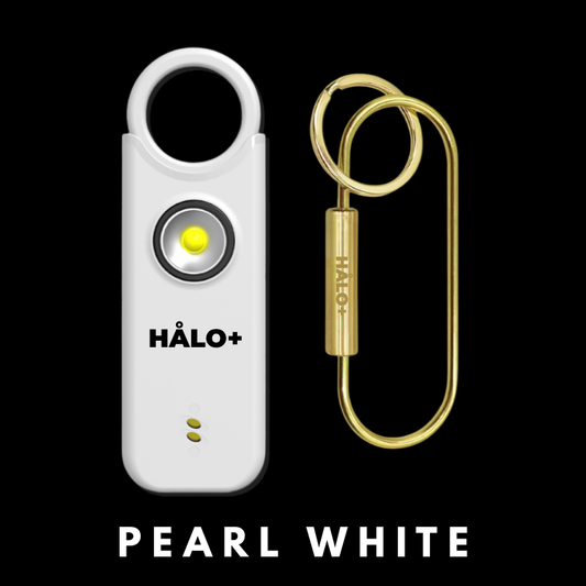 135dB Personal Safety Alarm / Personal Panic Alarm NZ | PEARL WHITE
