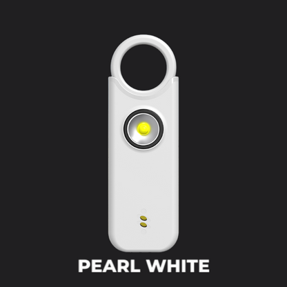  Personal Safety Alarm 135dB | Personal Panic Alarm NZ | PEARL WHITE | She's Birdie