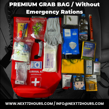 1 Person Premium Grab Bag | Disaster Preparedness | New Zealand