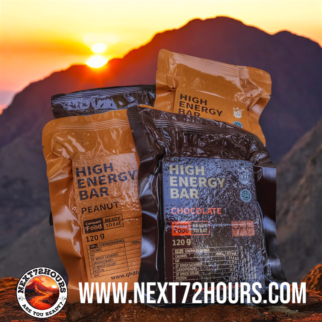 Emergency Food Survival Rations | SAMPLE PACK | PEANUT AND CHOCOLATE