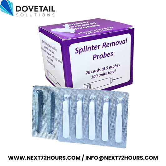 Splinter Probes – Sterile, Single-Use | Disaster and Emergency Supplies NZ