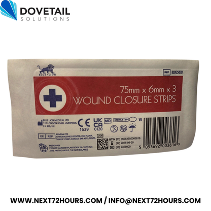 Wound Closure Strips 6mm x 75mm | Steri Strip Alternative | NZ