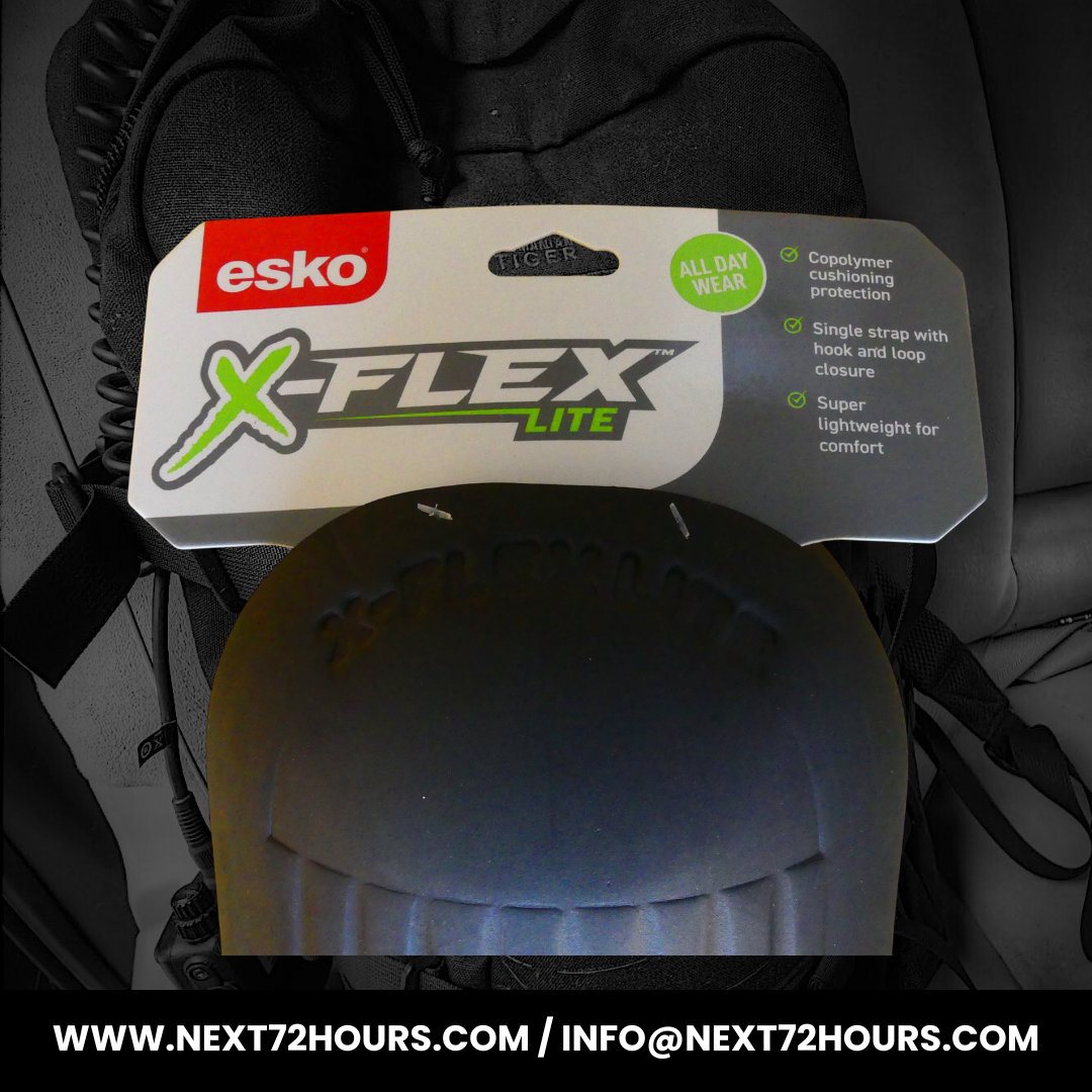 X-Flex Lite - Lightweight Copolymer foam kneepads | Disaster Preparedness