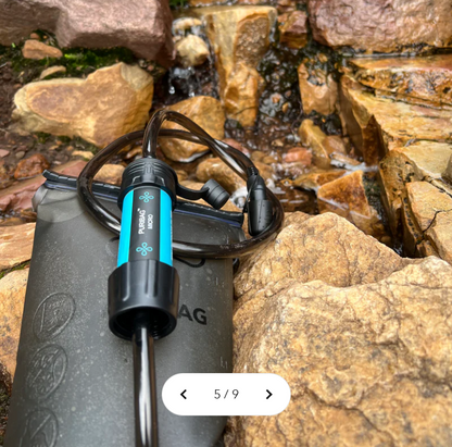 Puribag Adventure Bladder: 2 Litre Hydration Bladder with Filter