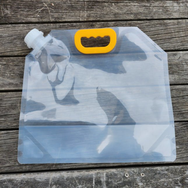 5 Litre water storage container - clear - emergency water purification / storage - Next72Hours