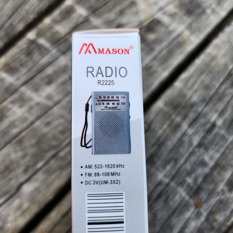 AM FM Emergency Pocket Radio | AAA Battery - Next72Hours