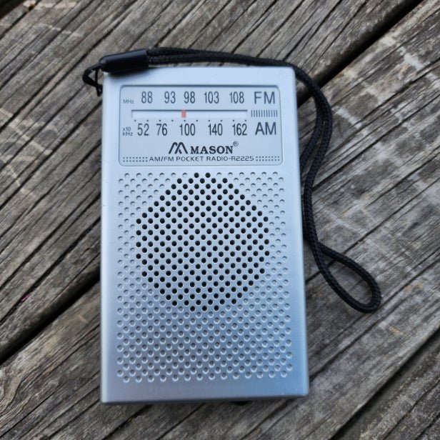 AM FM Emergency Pocket Radio | AAA Battery - Next72Hours