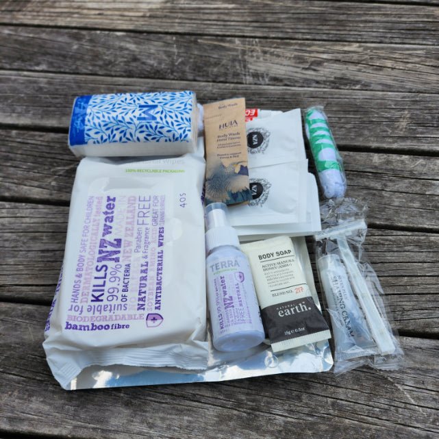 Emergency Disaster Hygiene Kit - Comprehensive - Quality NZ Made - Next72Hours