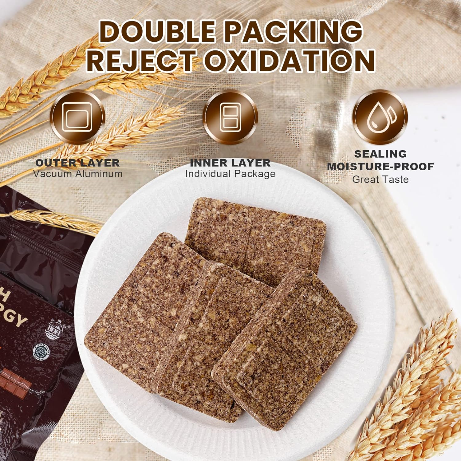 Emergency Food Survival Rations | 108 Bags | Chocolate Flavour - Next72Hours