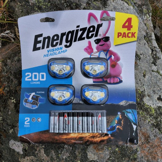 Energizer Pro 200 Headlamps IPX4 Rated - 4 Pack - Next72Hours