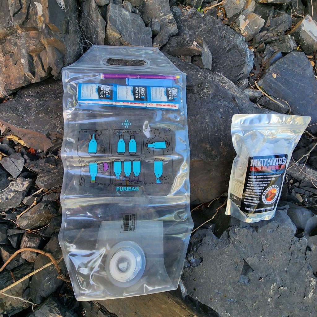 PURIBAG PRO SYSTEM | Emergency and Disaster Water Purification Kit - Next72Hours