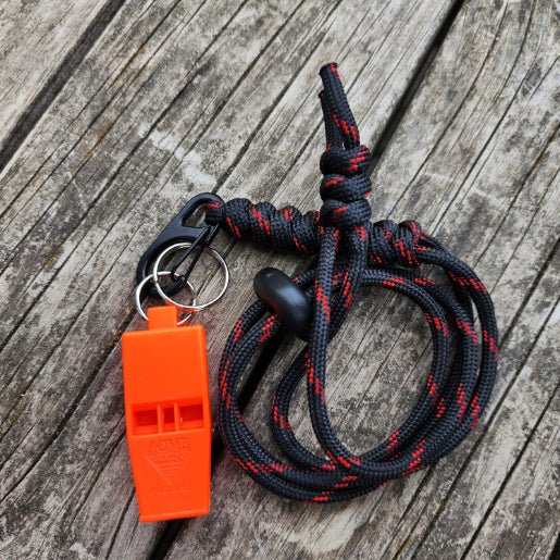 Survival Cord Lanyard | Acme Slimline Tornado 636 Whistle Combo - Next72Hours